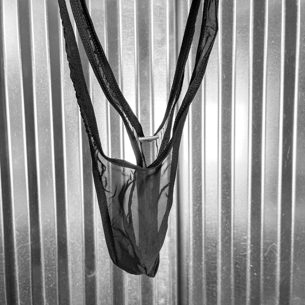 NDS Wear Men's Sheer Bodysuit Thong - Picture 5 of 8